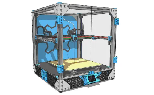 [MYX-000000-DLC] Complete CAD Project — My CoreXY (3D CAD Files)